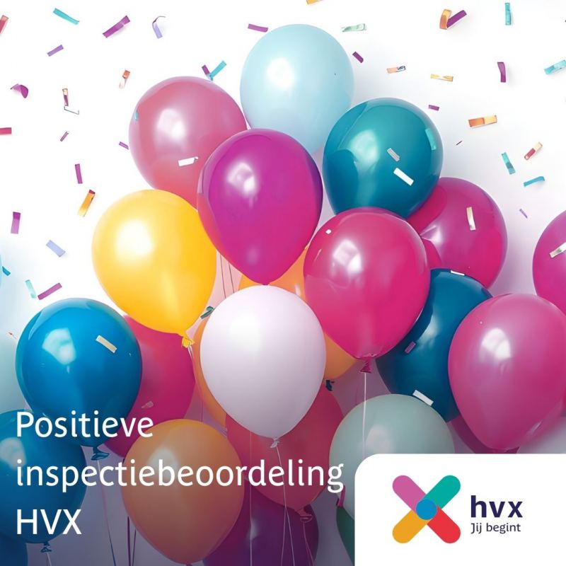 HVX krijgt een mooie voldoende na bezoek inspectie